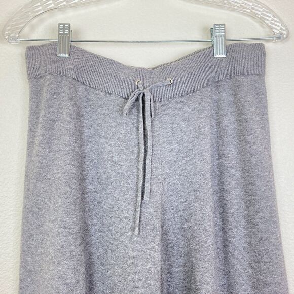Mod Ref Women's Knit Pants Size XL Gray Drawstring Waist Straight Leg Lounge - Picture 2 of 6